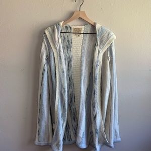 Chaser Hooded Bell Sleeve Cardigan